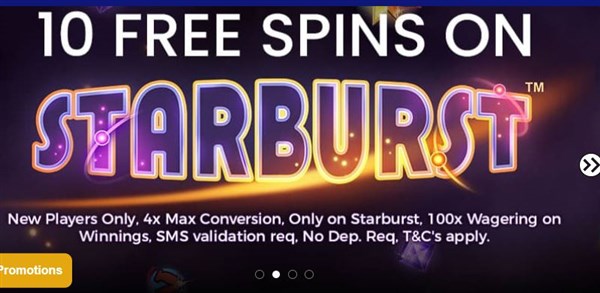 25 Free Spins Starburst No Deposit 25 Free Spins Starburst No Deposit